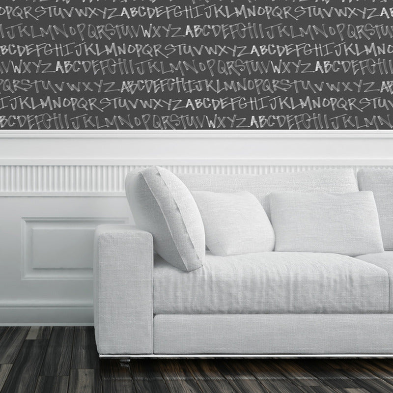 NYC Alphabet Wallpaper