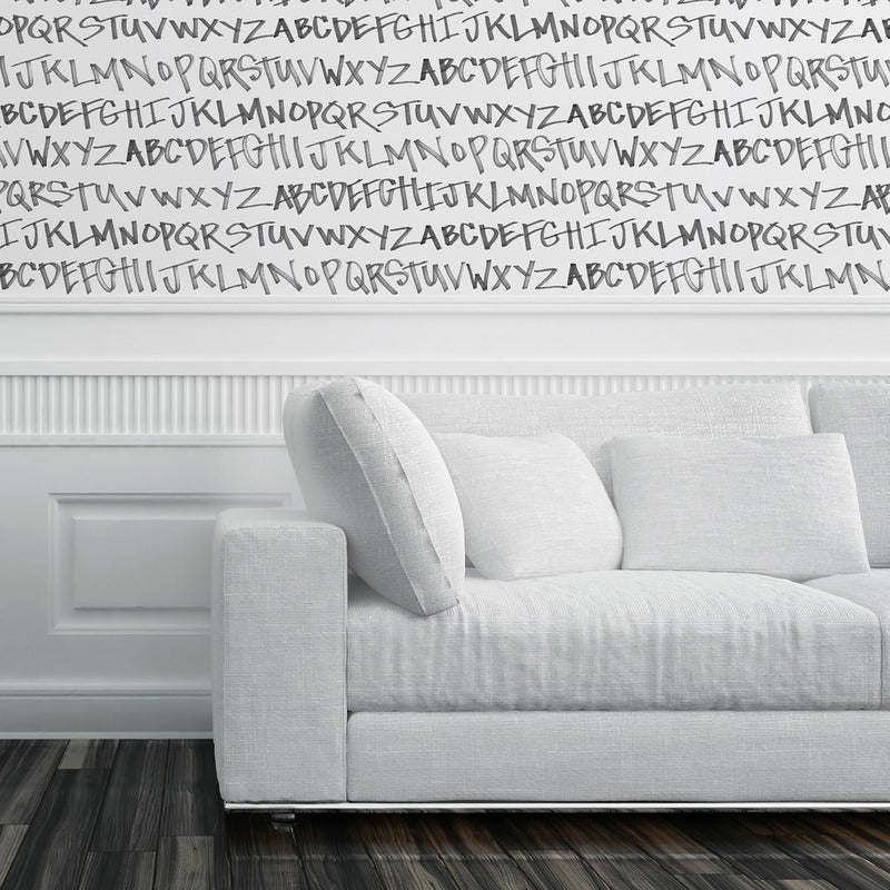 NYC Alphabet Wallpaper