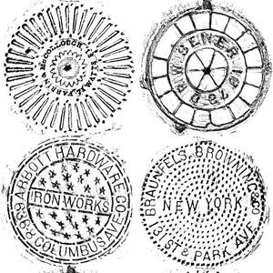 NYC Manhole Wallpaper