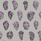 Oysters Wallpaper  option Pink on Grey