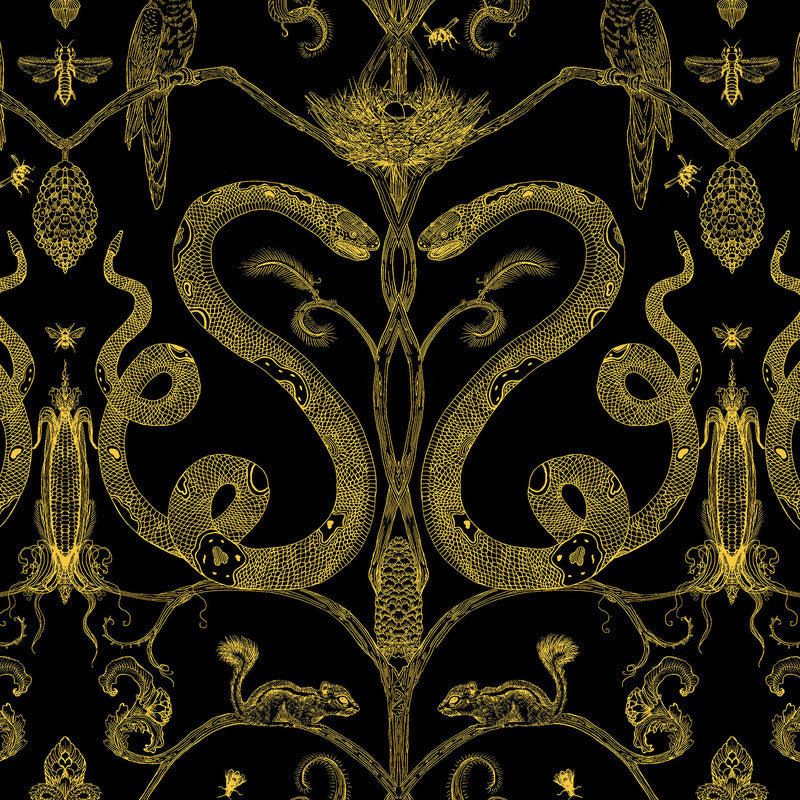 Snake Party Wallpaper