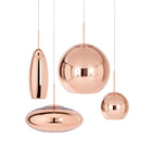 Copper Round Pendant Light