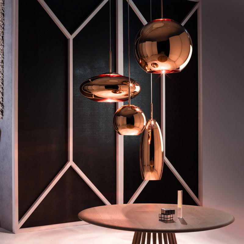 Tom Dixon Copper Round Pendant Light - 2Modern