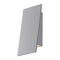 Inside-Out Angled Plane Narrow Downlight Wall Light  option Textured Gray