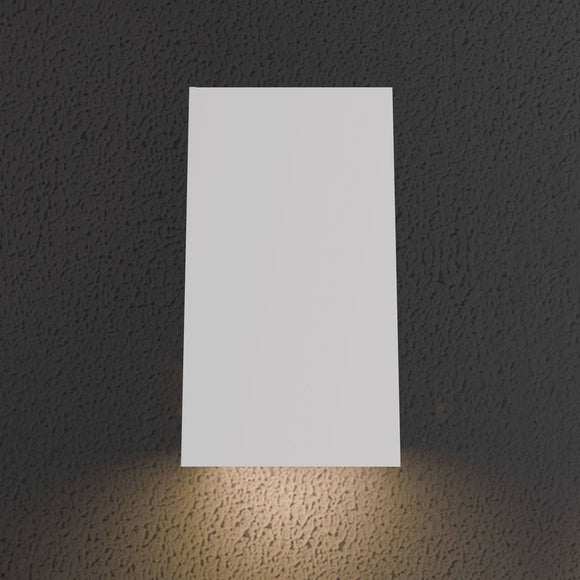 Inside-Out Angled Plane Narrow Downlight Wall Light