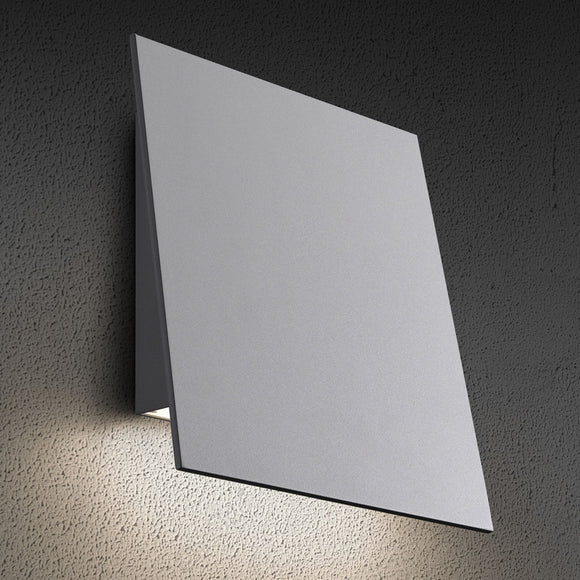 Inside-Out Angled Plane Outdoor Downlight Wall Light