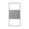Inside-Out Light Frames 14IN Up/Down Wall Light  option Textured Gray