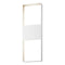 Inside-Out Light Frames 21IN Up/Down Wall Light  option Textured White