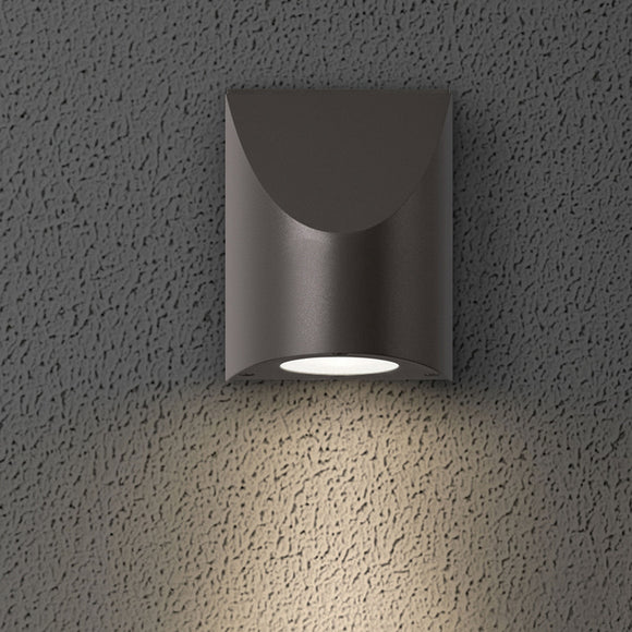 Inside-Out Shear Small Outdoor Wall Light