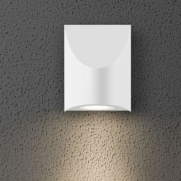 Inside-Out Shear Small Outdoor Wall Light