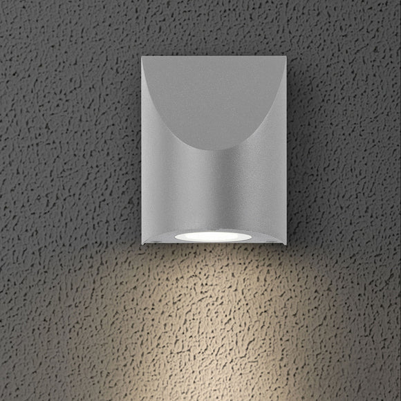 Inside-Out Shear Small Outdoor Wall Light