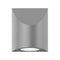Inside-Out Shear Large Wall Light  option Textured Gray
