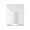 Inside-Out Shear Large Wall Light  option Textured White