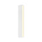 Inside-Out Sideways 24IN Wall Light  option Textured White