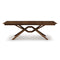 Exeter Single Leaf Extension Table  option Natural Walnut