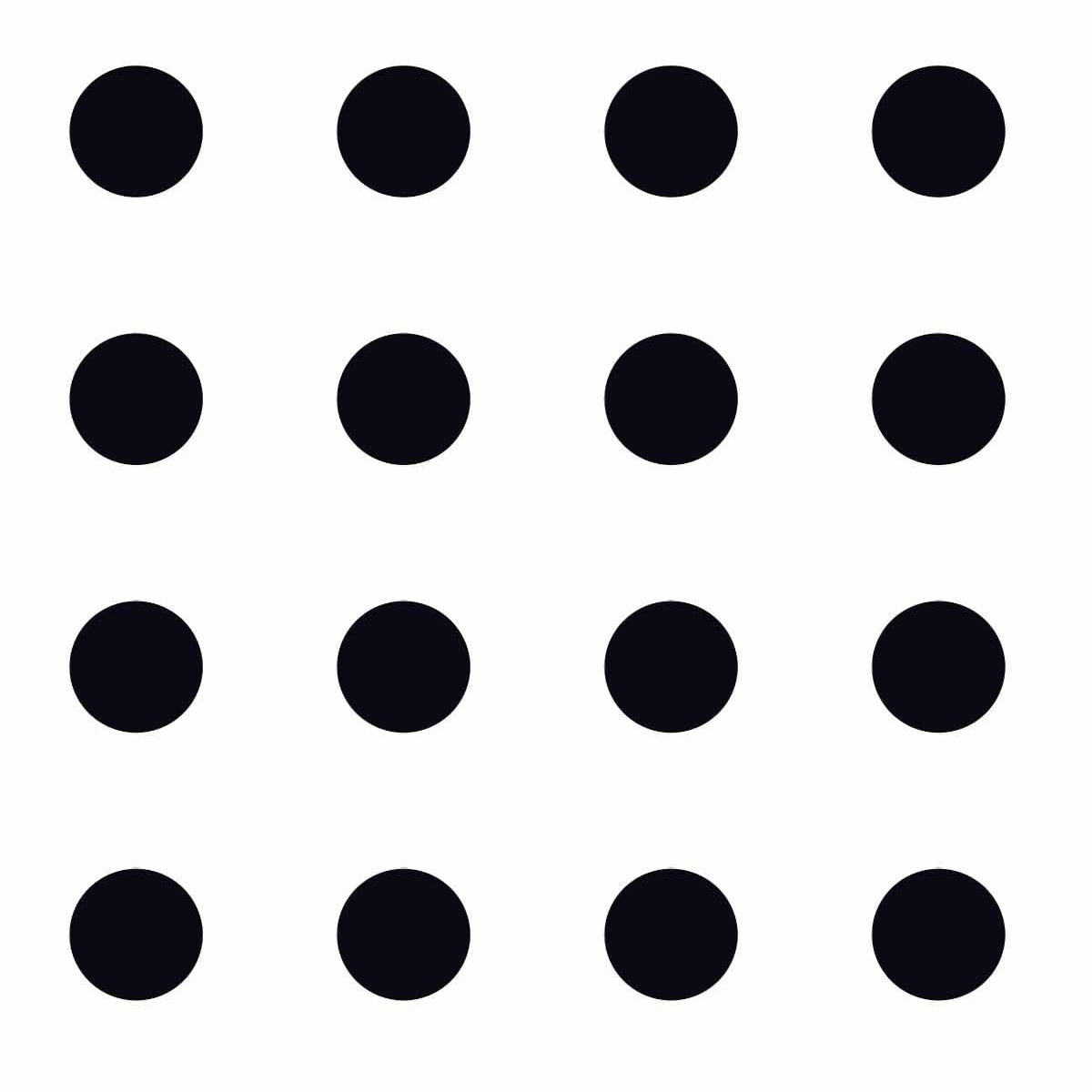 Merenda Wallpaper Dots Wallpaper Sample Swatch - 2Modern
