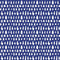 New York Arrowheads Wallpaper Sample Swatch  option White on China Blue / Matte Vinyl Type II