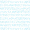 NYC Alphabet Wallpaper Sample Swatch  option Blue / Matte Vinyl Type II