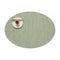 Bamboo Oval Table Mat (Set of 4)  option Spring Green
