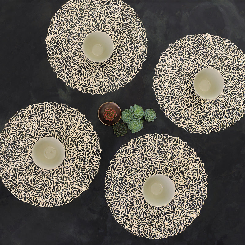 Pressed Petal Mat (Set of 4)