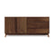 Catalina 3 Drawers on Right, 2 Doors on Left Dresser  option Natural Walnut