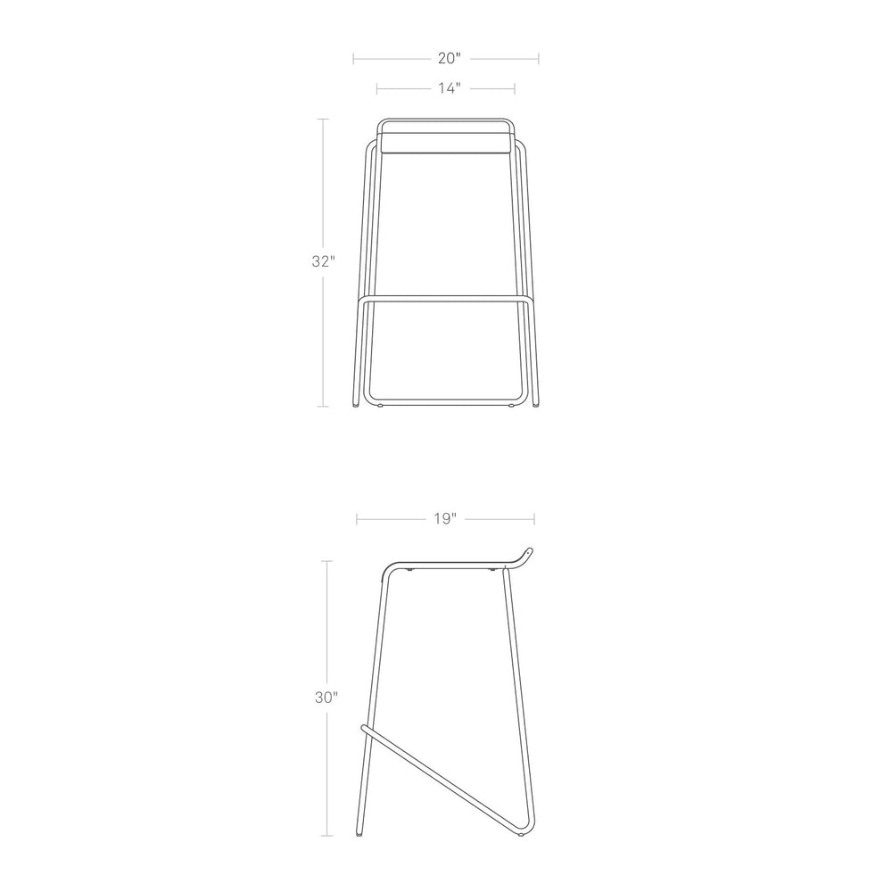 Ready Stacking Bar and Counter Stool