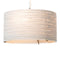 Drum Scraplight Pendant Light  option White