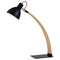 Laito Wood Table Lamp  option Black