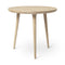 Accent Side Table  option Mat Lacquered Oak