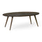 Accent Oval Lounge Table  option Sirka Grey Oak