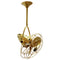 Jarold Directional Fan  option Brushed Brass