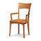 Ingrid Armchair - Wood Seat  option Natural Cherry