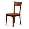 Ingrid Sidechair - Wood Seat  option Cognac Cherry