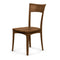Ingrid Sidechair - Wood Seat  option Saddle Cherry