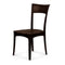 Ingrid Sidechair - Wood Seat  option Smoke Cherry
