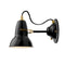 Original 1227 Brass Wall Light  option Jet Black