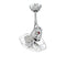 Diane Ceiling Fan  option Polished Chrome
