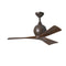 Irene 3 Ceiling Fan  option Walnut Tone