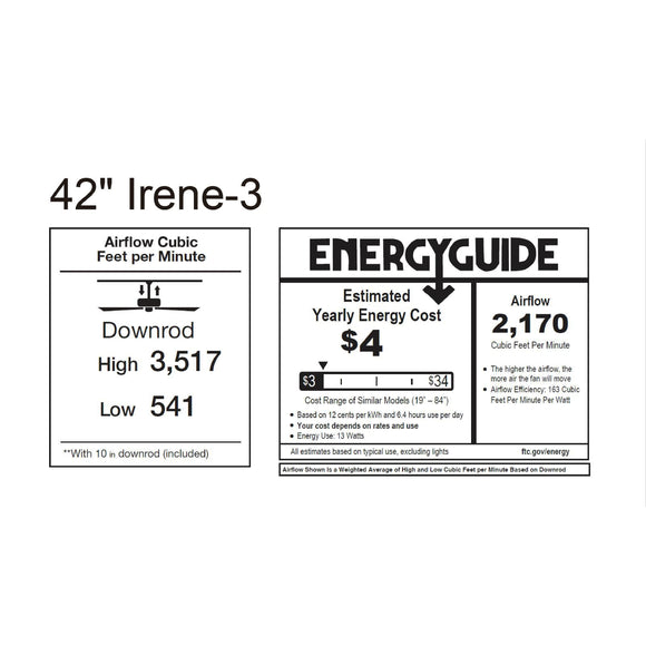 Irene 3 Ceiling Fan