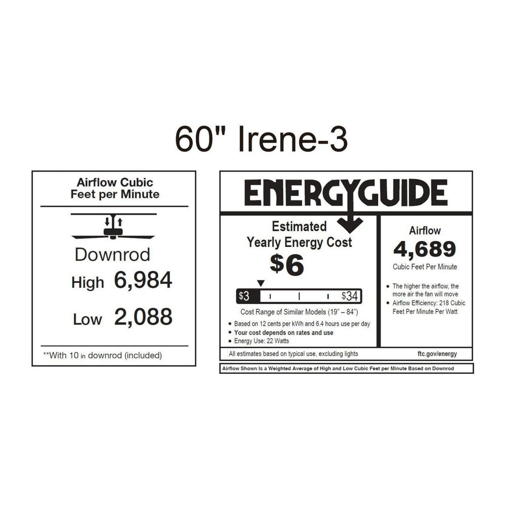 Irene 3 Ceiling Fan