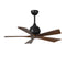 Irene 5 Ceiling Fan  option Walnut Tone