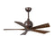 Irene 5 Ceiling Fan  option Textured Bronze