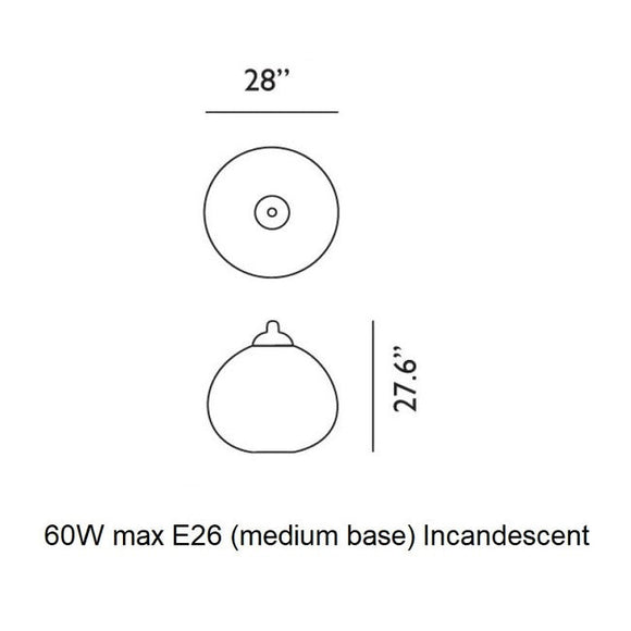 Non Random Suspended Lamp