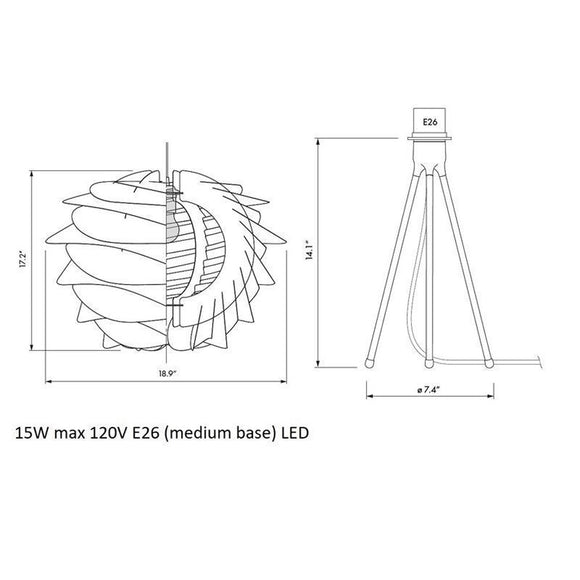 Carmina Table Lamp