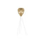 Conia Floor Lamp  option Brushed Brass