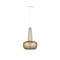 Clava Pendant Light  option Brushed Brass