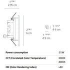 Aria Micro Outdoor Wall Light