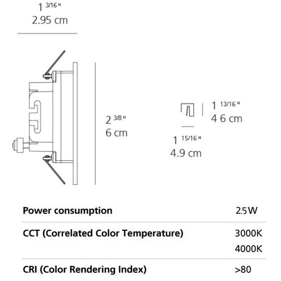 Aria Micro Outdoor Wall Light
