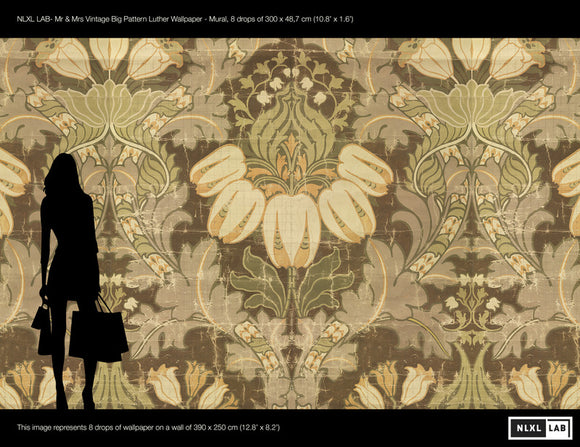 Big Patterns Luther Wallpaper - Mr. and Mrs. Vintage for NLXL