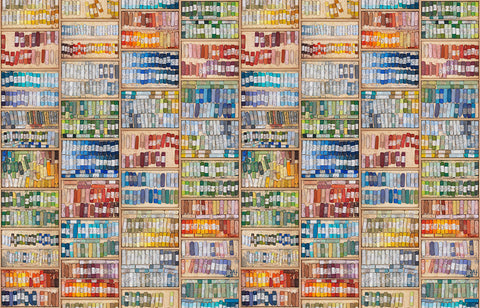 Colored Chalk Wallpaper